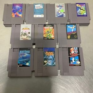 Nintendo NES 10 games